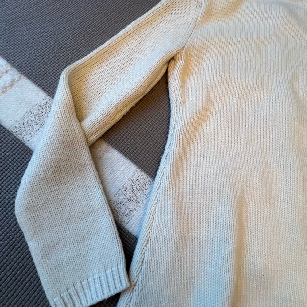 Zara Off-White Button-Up Cardigan - Picture 7 of 8